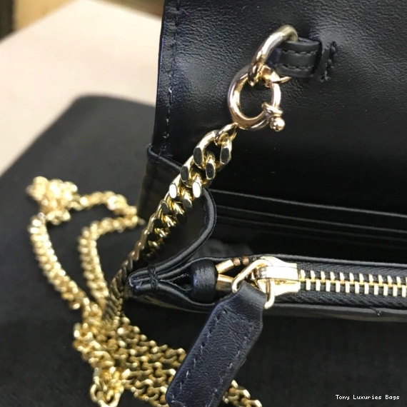 Tony Luxuries CASSANDRE CHAIN WALLET MATELASSÉ YSL 0802